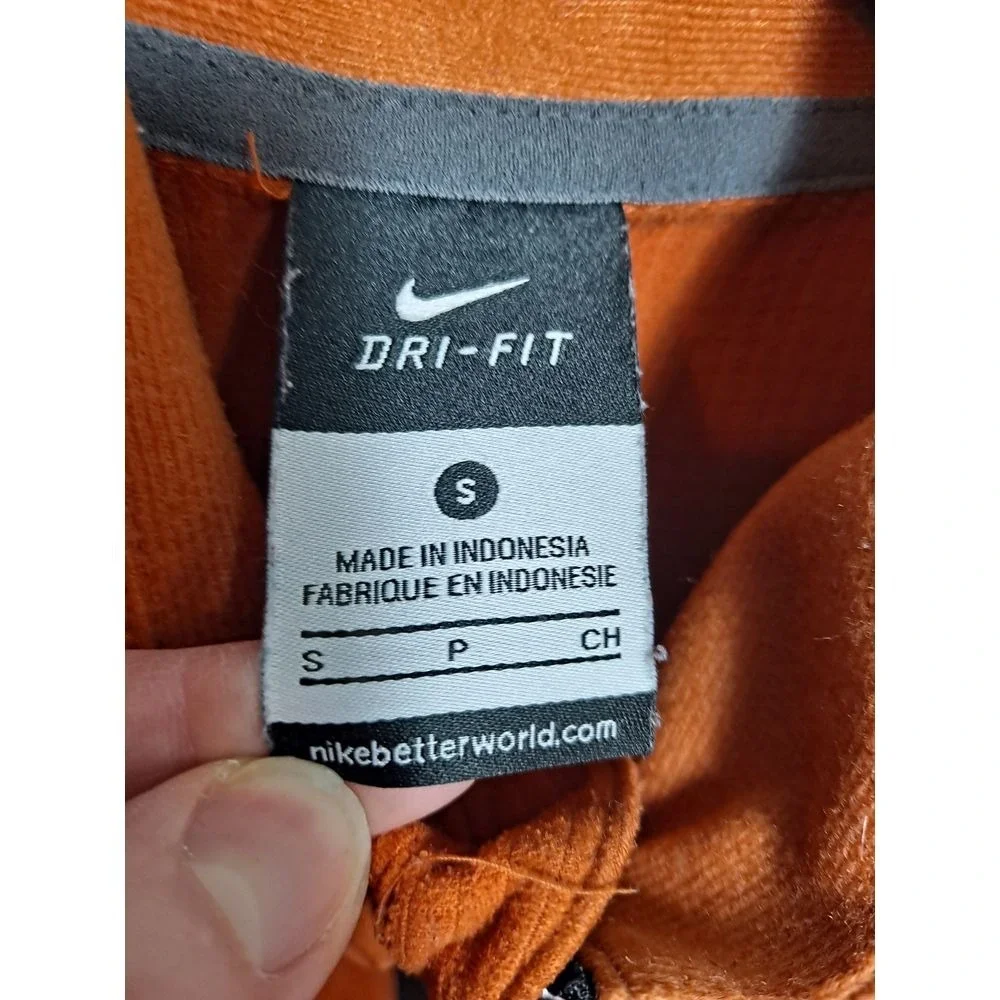 Nike‎ Dri-FIT Pullover Texas Longhorns Half-Zip Jacket Athletic Small